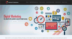 Desktop Screenshot of kartechsolutions.com